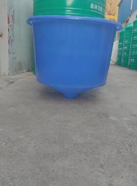 1000l锥底养殖桶pe加厚塑料育苗立方5桶水花驯化标苗桶10吨