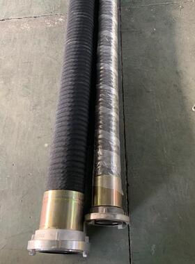 消防吸水管dn100黑色橡胶水管内扣消防橡胶水管150式吸水管橡胶管