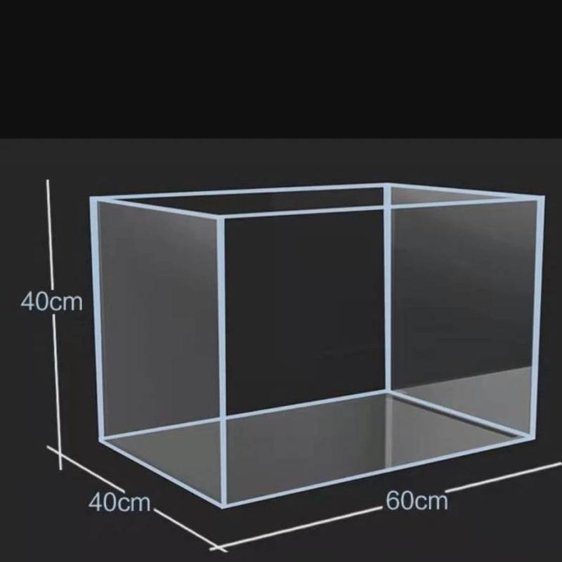金晶超白玻璃鱼缸现货五线鱼缸客厅大中小型长方形家用水草乌龟缸