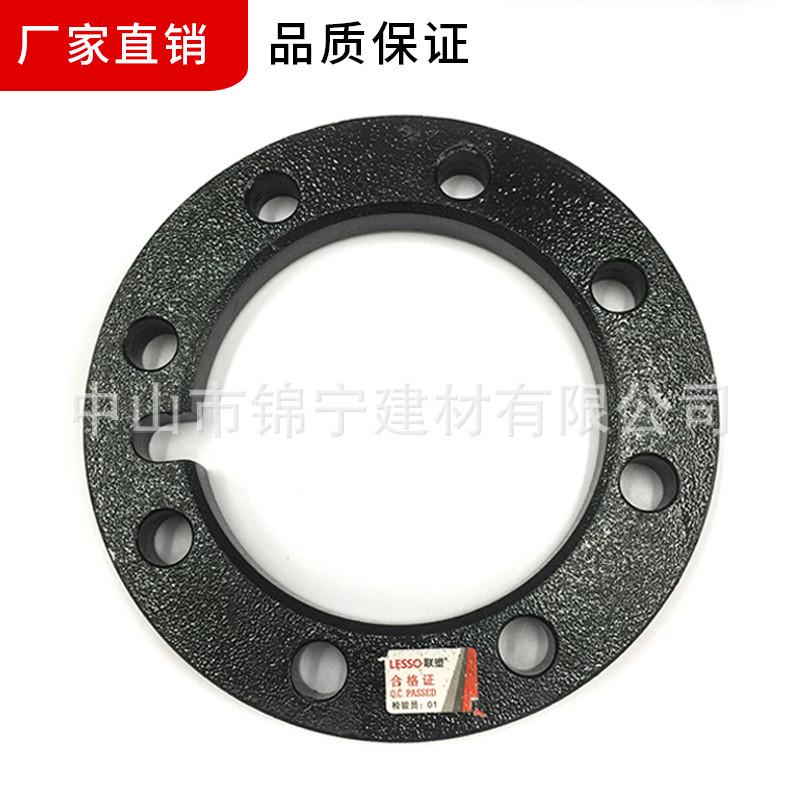 广东联塑钢丝网骨架复合管pe电熔配件电熔法兰盘50-630mm厂直供价