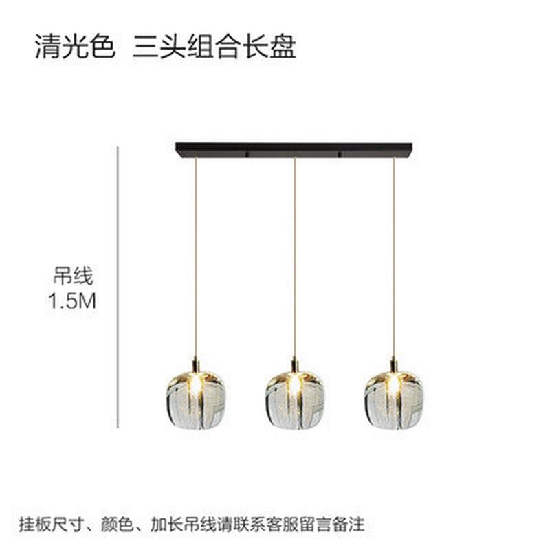 卧室轻奢水晶吊灯卫生间现代床头客厅餐厅三头服装吧台装饰小吊灯