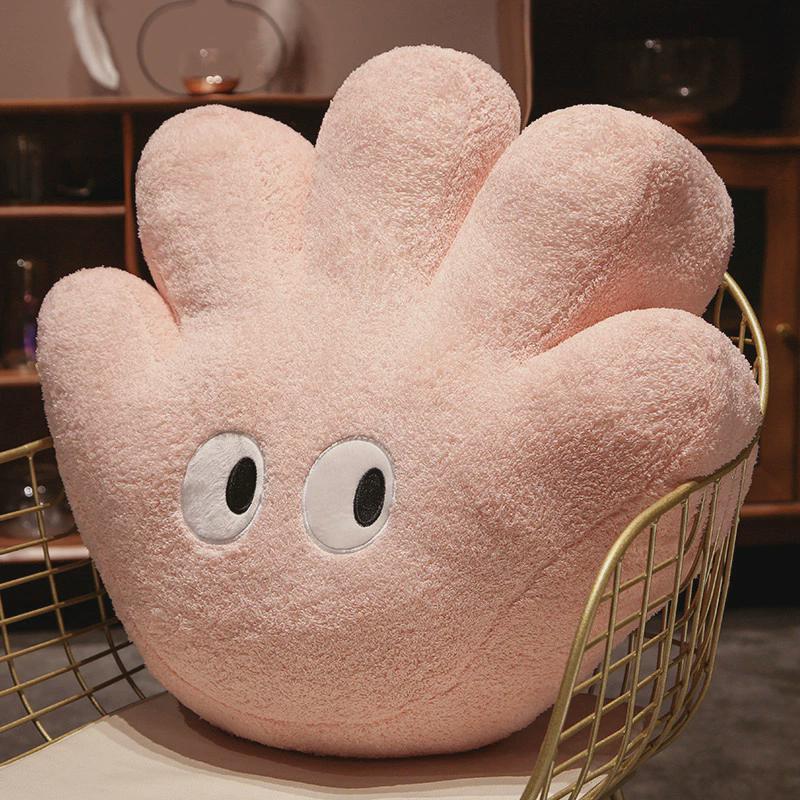 创意手掌装饰学生宿舍座椅靠垫腰靠床头大靠背客厅沙发抱枕抱枕