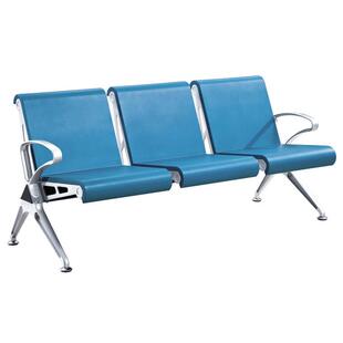 厂价直销pu自结排椅机场皮聚氨酯等候椅高档候诊椅候机楼休息排椅