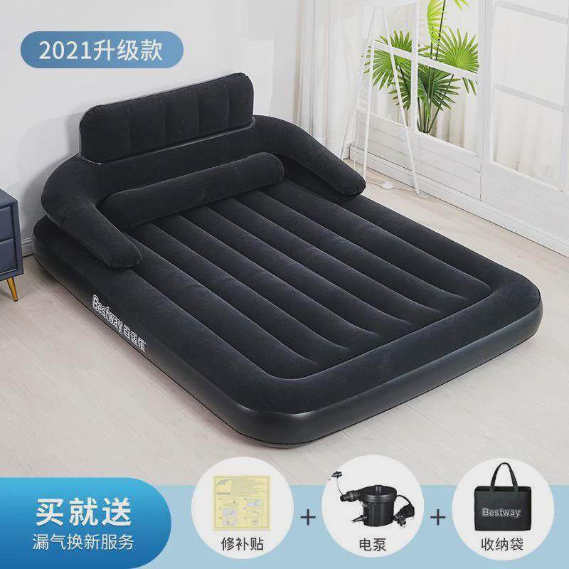 Bestway充气床垫子折叠加厚2米躺椅家用午休单双人打地铺气垫床