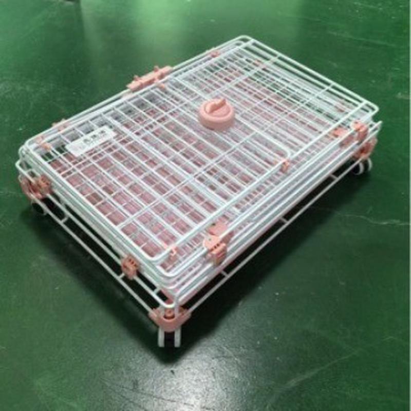 亮佳洁狗笼diy折叠方扣狗笼子宠物用品狗笼笼多功能宠物笼爆款笼