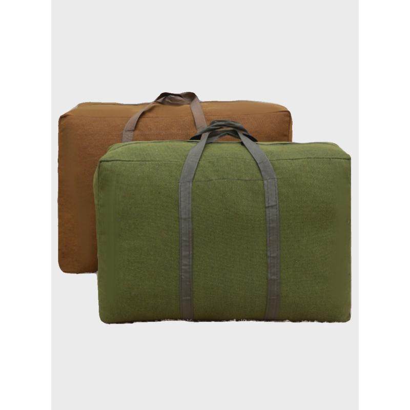 新款被子收纳袋特大号加厚帆布行李打包搬家结实耐用棉大容量