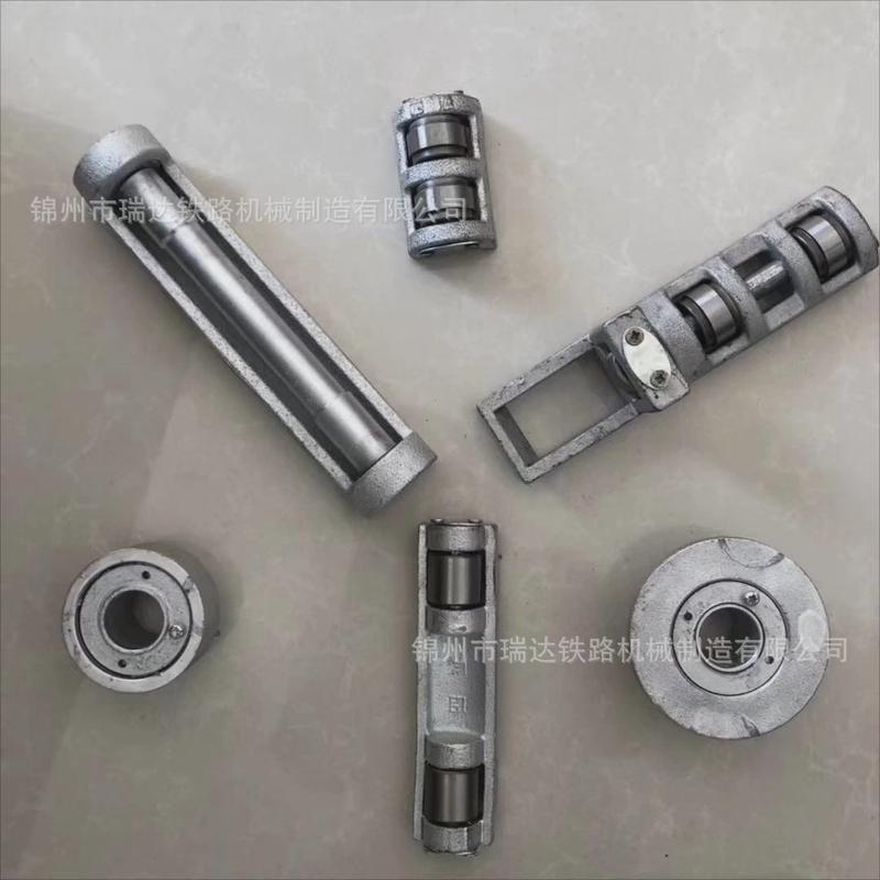 轨道枕上滚筒枕上托滚铁路应力放散小滚轮线路应力放散筒