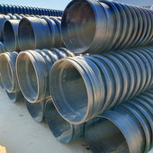 克拉管hdpe克拉缠绕增强波纹管市政管道工程大口径排水管聚乙烯管