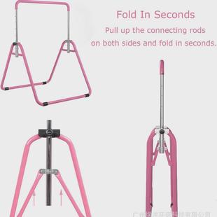 定制室内外儿童单杠可调节引体向上器家用可折叠秋千架落地