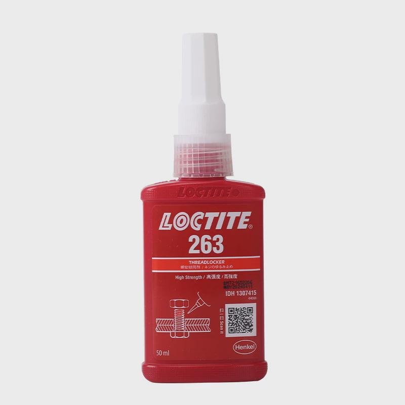 惰性金属电镀层耐油粘贴固化厌氧胶263高强度表面污耐高温密封胶