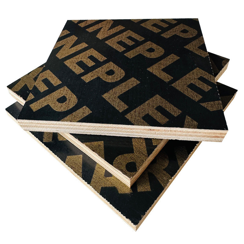 厂家供应建筑覆模板清水模板工程专用板1220-2440桥梁覆膜竹胶板