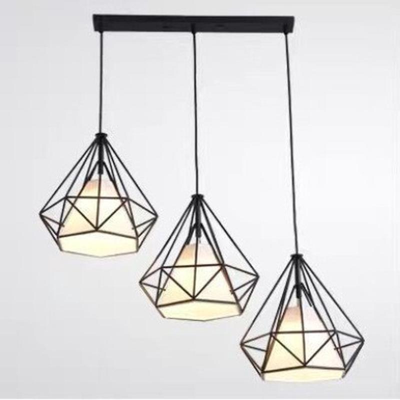 创意个性吊灯现代简约餐厅灯三头北欧风格咖啡厅吧台吊灯饭厅灯具