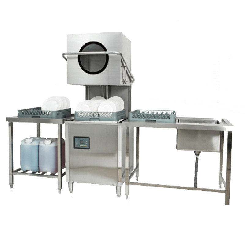 碟式洗碗机商用饭店餐厅火锅小型全自动酒店食堂洗揭盖刷碗机