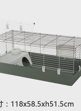 Ferplast飞宝兔笼豚鼠笼子荷兰猪豚鼠防喷尿大号双层豪华别墅家用