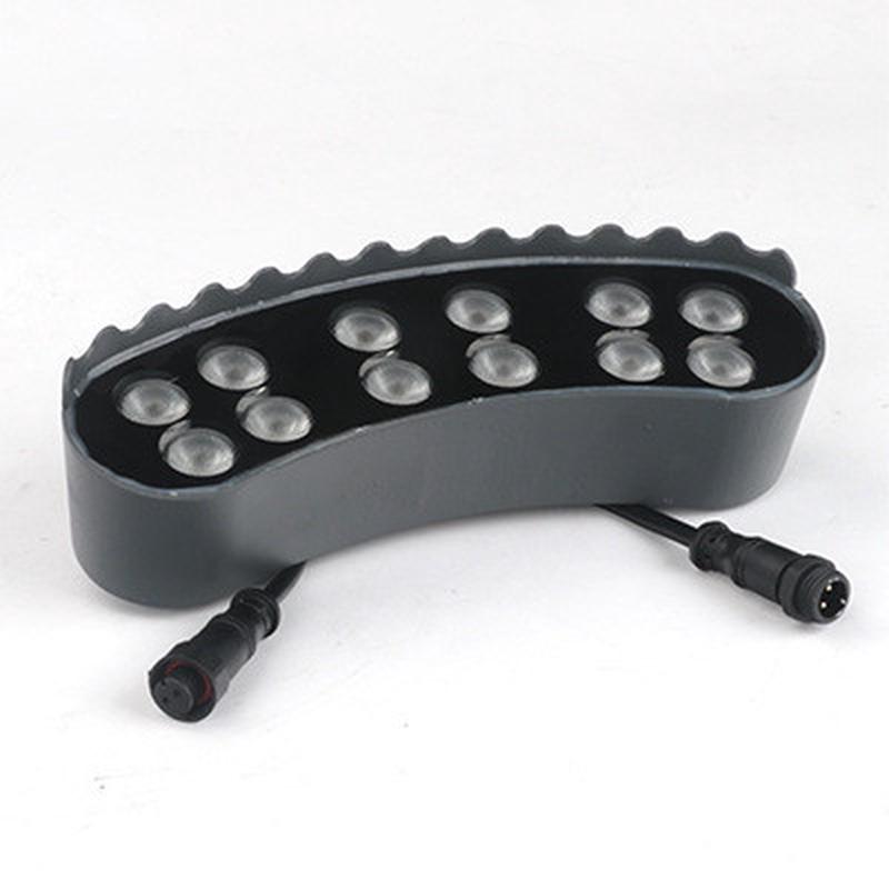 侨景新款led抱箍树户外防水圆形压铸链条照树48w72w投光灯抱灯灯