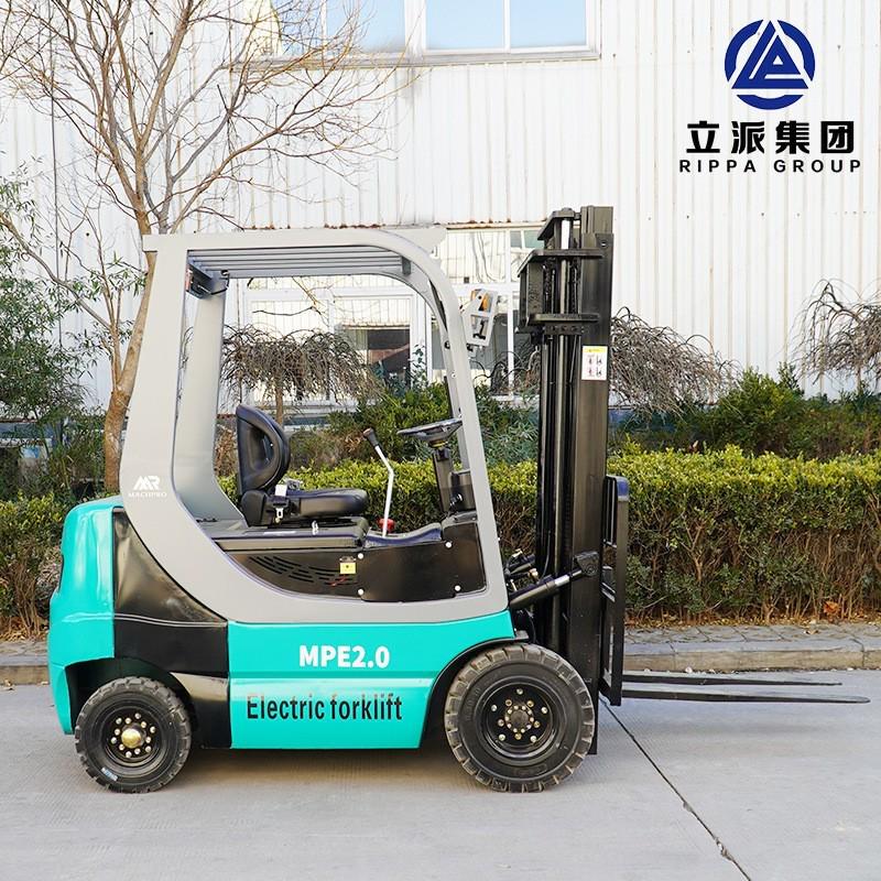 立派RIPPA新能源电动叉车四轮小型升降物流平台座驾搬运装卸叉车