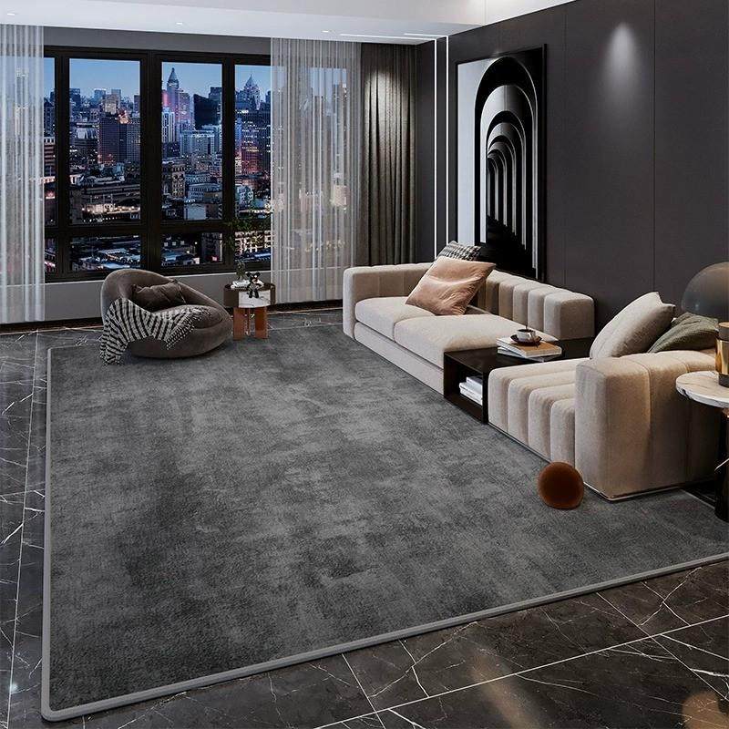Qt地毯客厅灰色沙发茶几毯2023新款轻奢高级卧室防水防污地垫可现,居家布艺,家用脚垫,淘宝优惠券,粉丝福利购,淘宝优惠卷