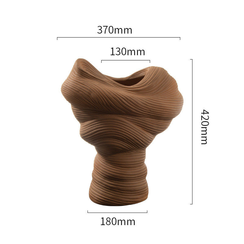 几何陶瓷花瓶北欧样板房工艺品摆件创意家居软装饰品现代简约花盆