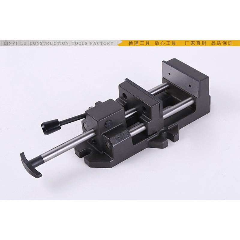 厂价导重型精密快速夹具快速钻床售杆式平口钳75/100/160/200mm