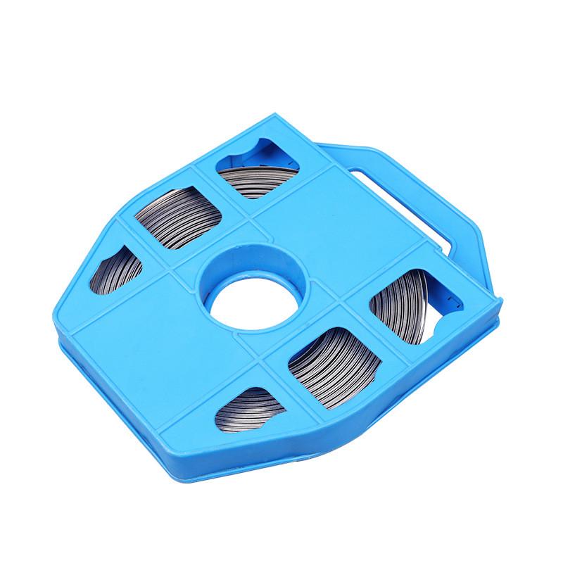 304不锈钢扎带盘带打包带抱箍标志牌卡扣电箱船用金属扎带电线杆