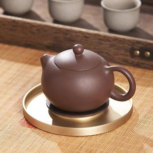 茶托垫茶壶托盘杯垫茶道隔热底座 壶承干泡台小茶盘茶垫圆形储水式