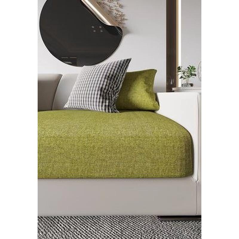 z655棉麻全包笠坐垫多色沙发垫套罩布艺加厚四季可用沙发套