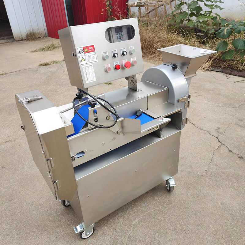 厂家现货切菜机多功能切丝切片切丁商用电动切菜机电动双头电动