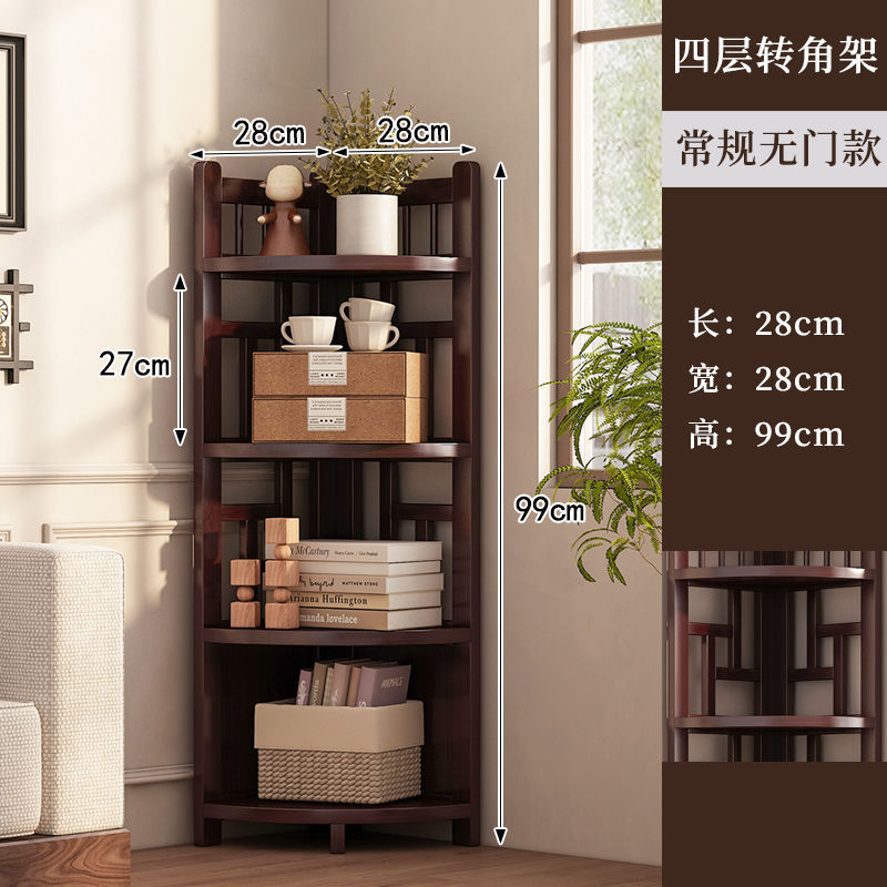 多转角柜转角置物架三角柜餐厅柜角落边角柜转角收纳柜拐角博古架