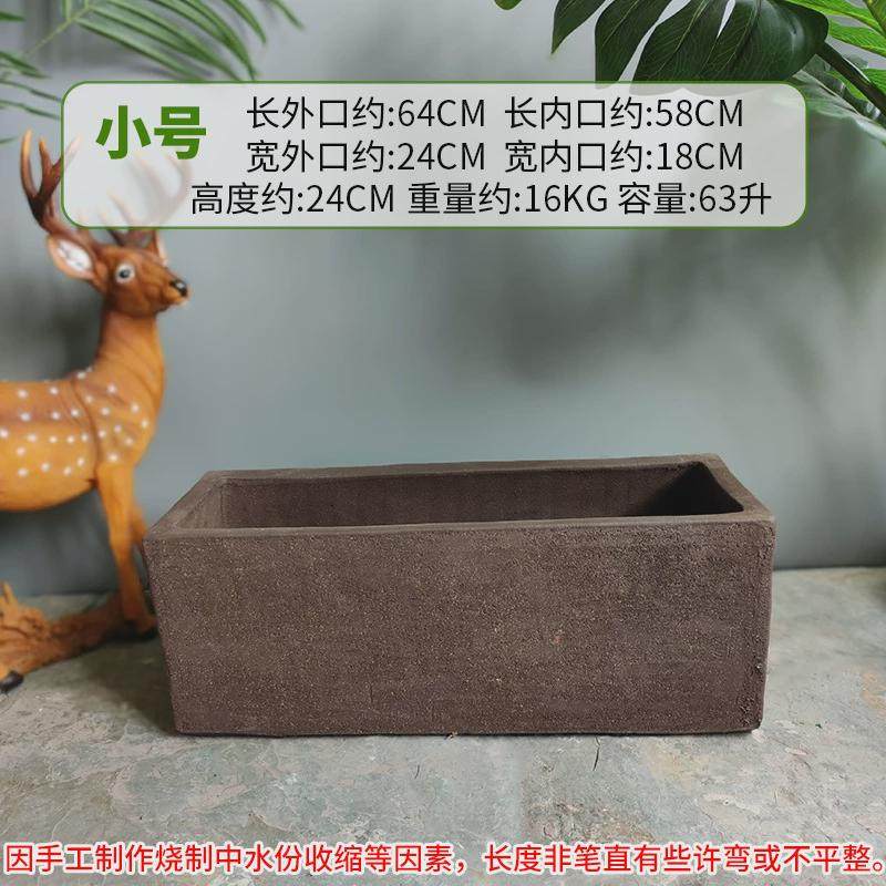 特大口径黑陶紫砂粗陶花盆户外庭院素烧陶瓷养鱼阳台鱼缸陶罐摆件,鲜花速递/花卉仿真/绿植园艺,花盆,淘宝优惠券,粉丝福利购,淘宝优惠卷