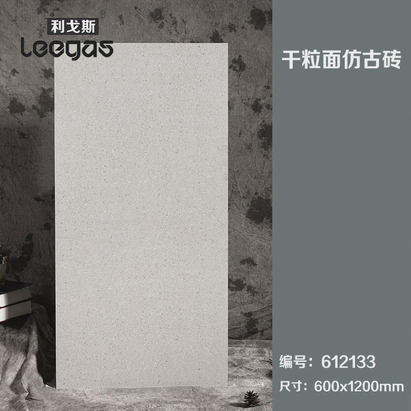 广东佛山600x1200仿古砖简约客厅哑光仿古砖厨房卫生间素色瓷砖
