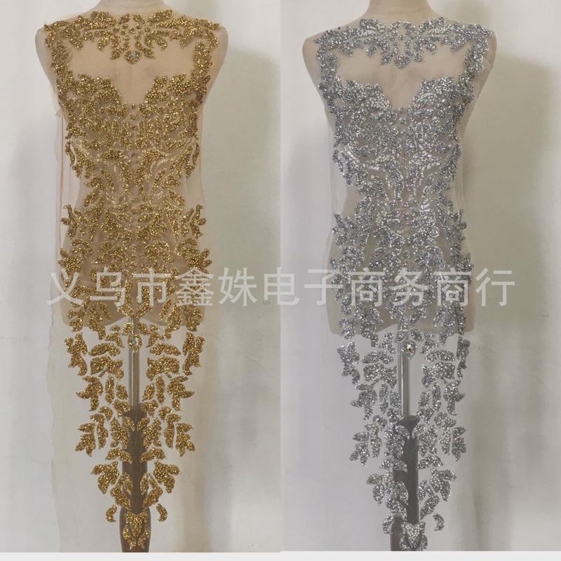 背胶贴钻烫钻图案金葱粉烫钻烫图服装烫钻图案背胶水钻烫钻