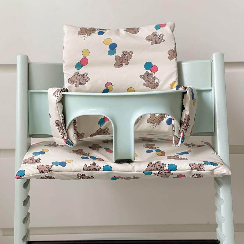 新款适用ST***E成长椅坐垫儿童防水防油餐椅垫成长椅配件软靠垫,居家布艺,椅垫,淘宝优惠券,粉丝福利购,淘宝优惠卷