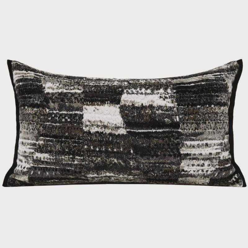 现代简约客厅沙发拼接抱枕轻奢样板间软装搭配别墅床上靠枕靠背垫