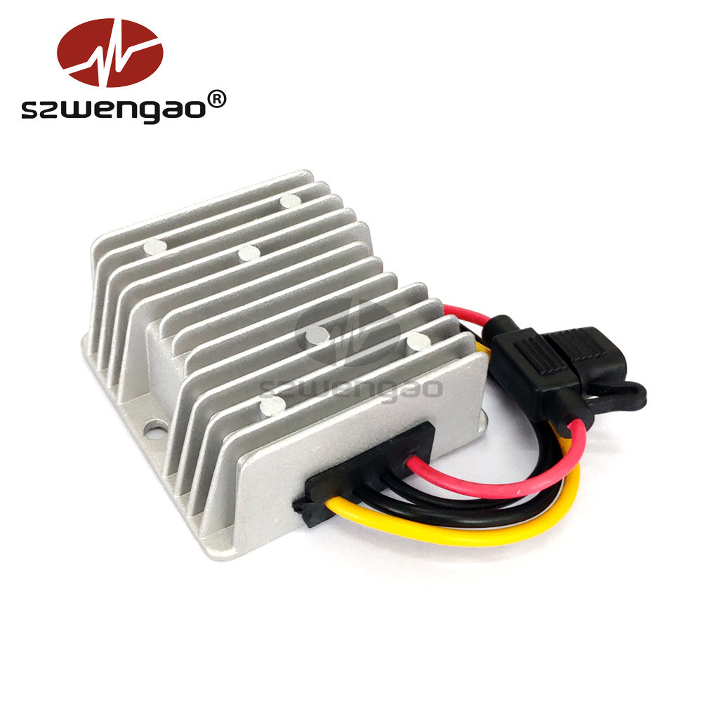 48V转12V 20A电源模块 36V变12V DC-DC电动车改装电源直流转换器