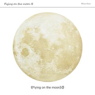 客厅装饰画沙发背景墙卧室壁画立体砂风月侘寂岩画球氛围灯挂画