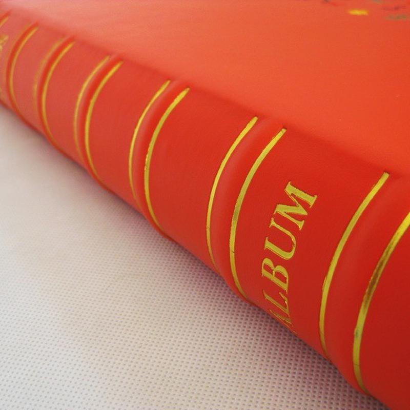 靓影相册4d400张大6寸一面面放4张像册\仿皮竖影集插袋相册