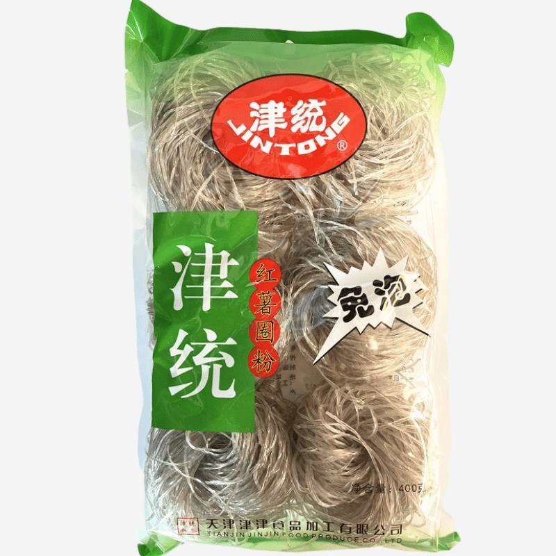 天津津统粉丝350g/包马铃薯绿豆粉红薯圈粉扇贝鸭血粉丝火锅食材