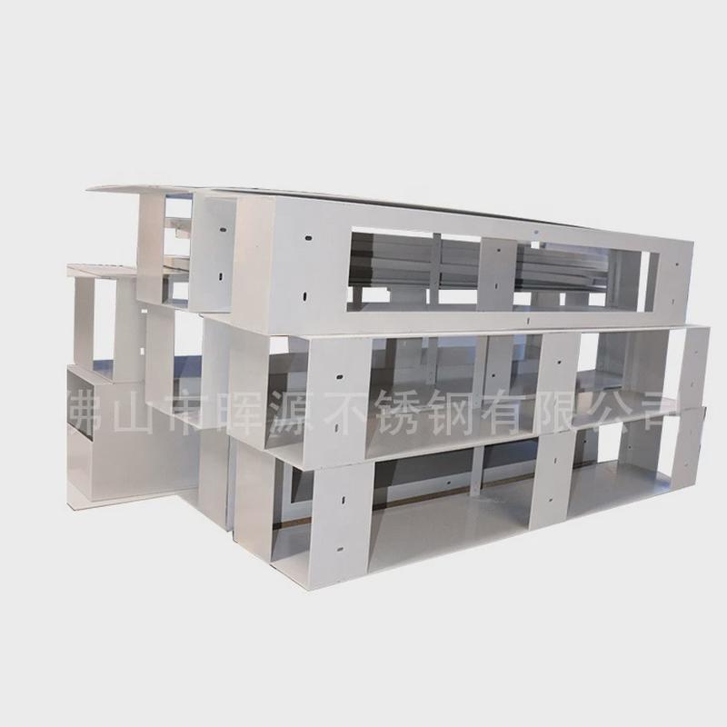 大型不锈钢碳钢钣金机架框架机械设备结构件焊接加工方通方管焊接