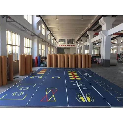 数码uv打印私健身房地板教区塑胶地垫个性定制pvc地胶电梯垫地毯