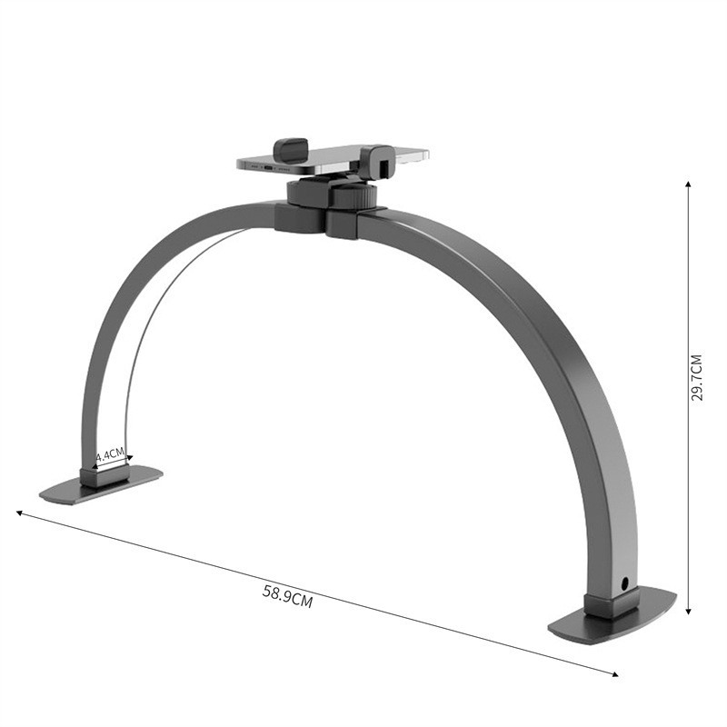 桌面可折叠美甲灯 睫毛纹绣半月灯 照明灯桌面欧式超亮