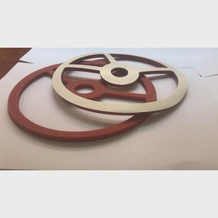 耐高温铁氟龙硅胶垫片密封圈博兴工业橡胶垫圈非标异形氟胶垫片