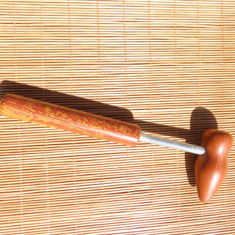 砭石滨天然砭石美容锥泗水泗手持式全身按摩器敲打按摩锤