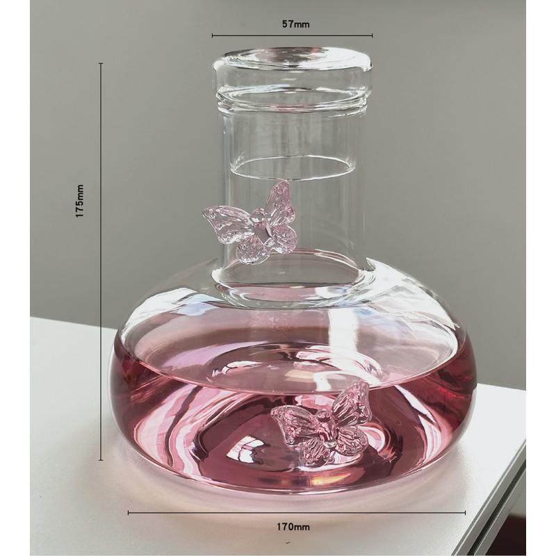 ins风高档蝴蝶快速醒酒器葡萄酒红酒分解器高硅硼玻璃醒酒器,餐饮具,醒酒器,淘宝优惠券,粉丝福利购,淘宝优惠卷