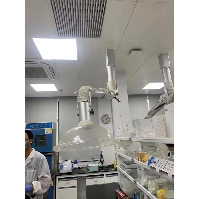 实验室万向抽气抽铝合金象鼻式万向罩风罩厂家吸风罩pp万向排气罩