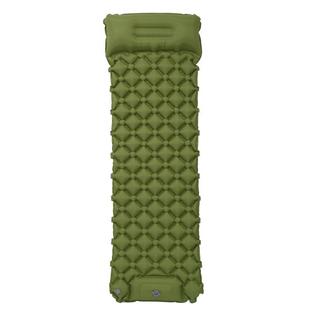 户外便捷脚踩按压式一体式tpu办公室野营充气垫午休沙滩充气床垫