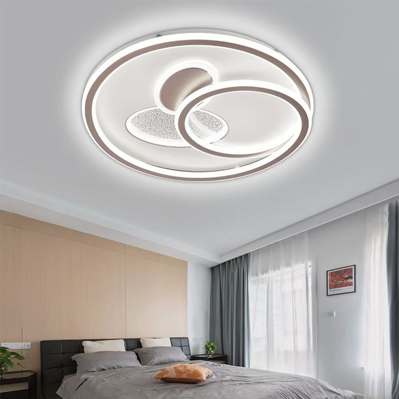 led吸顶灯超薄正方形大气房间灯客厅灯现代简约书卧室灯餐厅灯