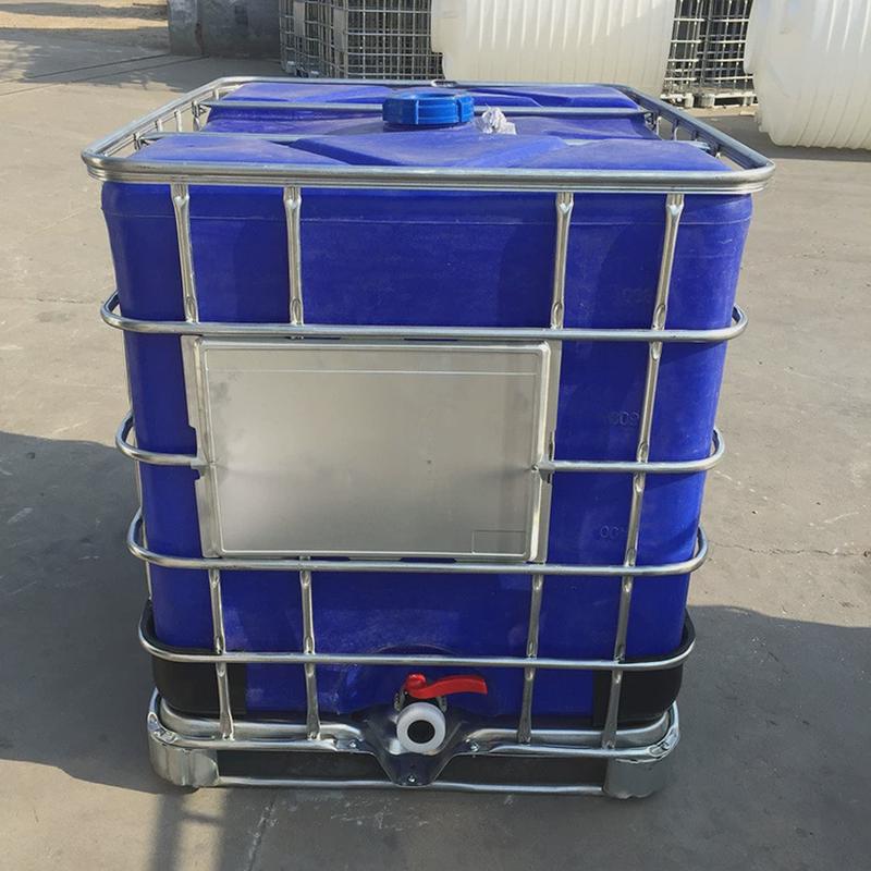 塑料吨桶全新敞口65cm大口径ibc吨桶集装桶方形ibc铁架方桶