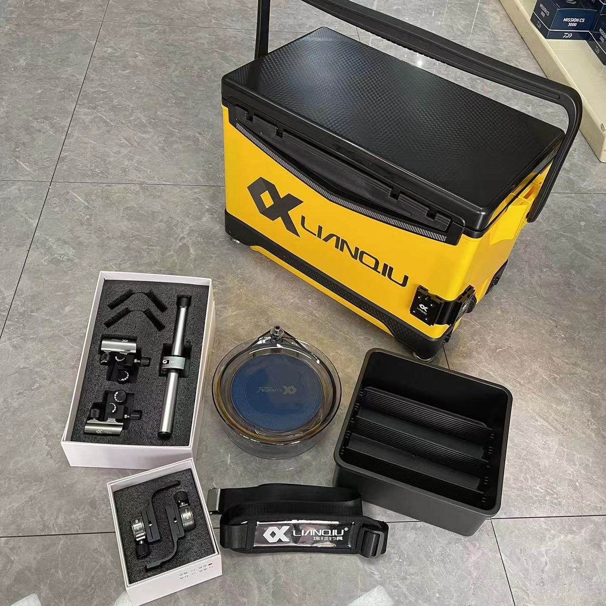 连球钓箱S9新款多功能台钓箱轻量化竞技2023鱼箱全套28升超轻256