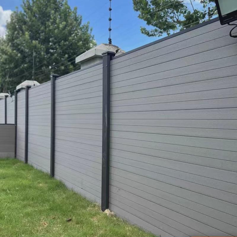 工厂木塑围栏花园塑木围栏防腐木庭院抗风院子挤共围栏塑木板户外