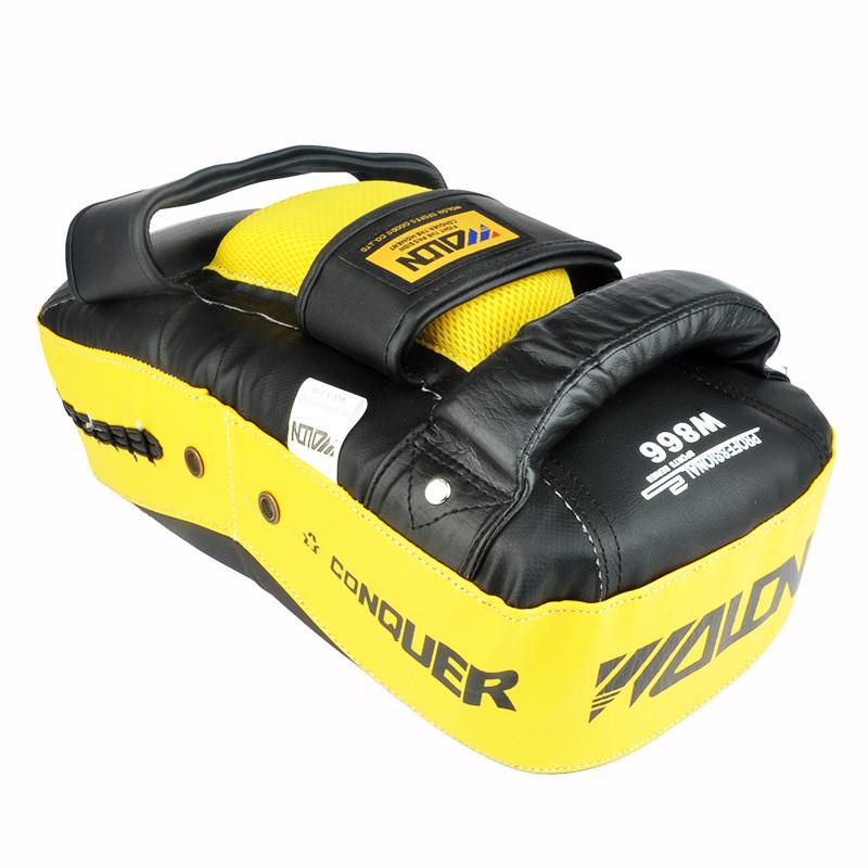 五龙散打脚靶拳击泰拳加厚弧形靶成人儿童跆拳道专业训练器材靶具